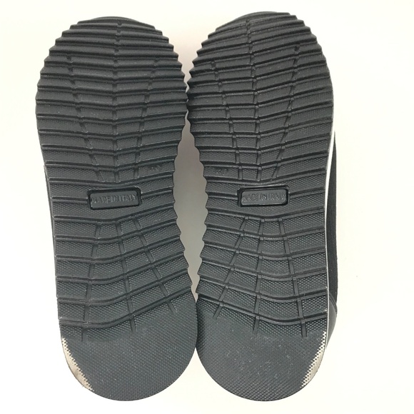 IMAC Slip On Platform Sneakers Made in Italy Black Women’s Size EU 40 US 9.5 - Picture 14 of 16